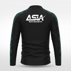 Cikers Sports Jackets Night Shadow - Customized Men's 1/4 Zip Jacket