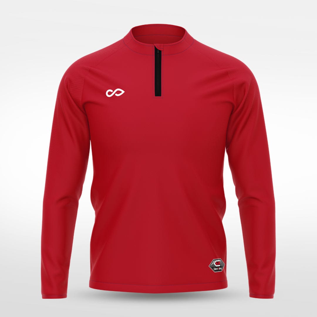 Cikers Sports Jackets red / 120 Basic styles - Customized Kid's 1/4 Zip Jacket