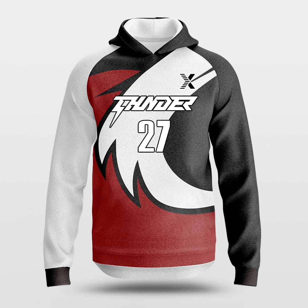 Cikers Sports Jackets Red / S Howl - Customized Loose-Fit Training Hoodie