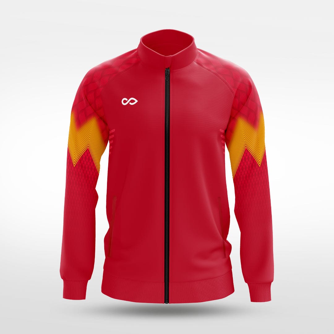 Cikers Sports Jackets red / S Ignite Dreams - Customized Men's Sublimated Full-Zip Jacket