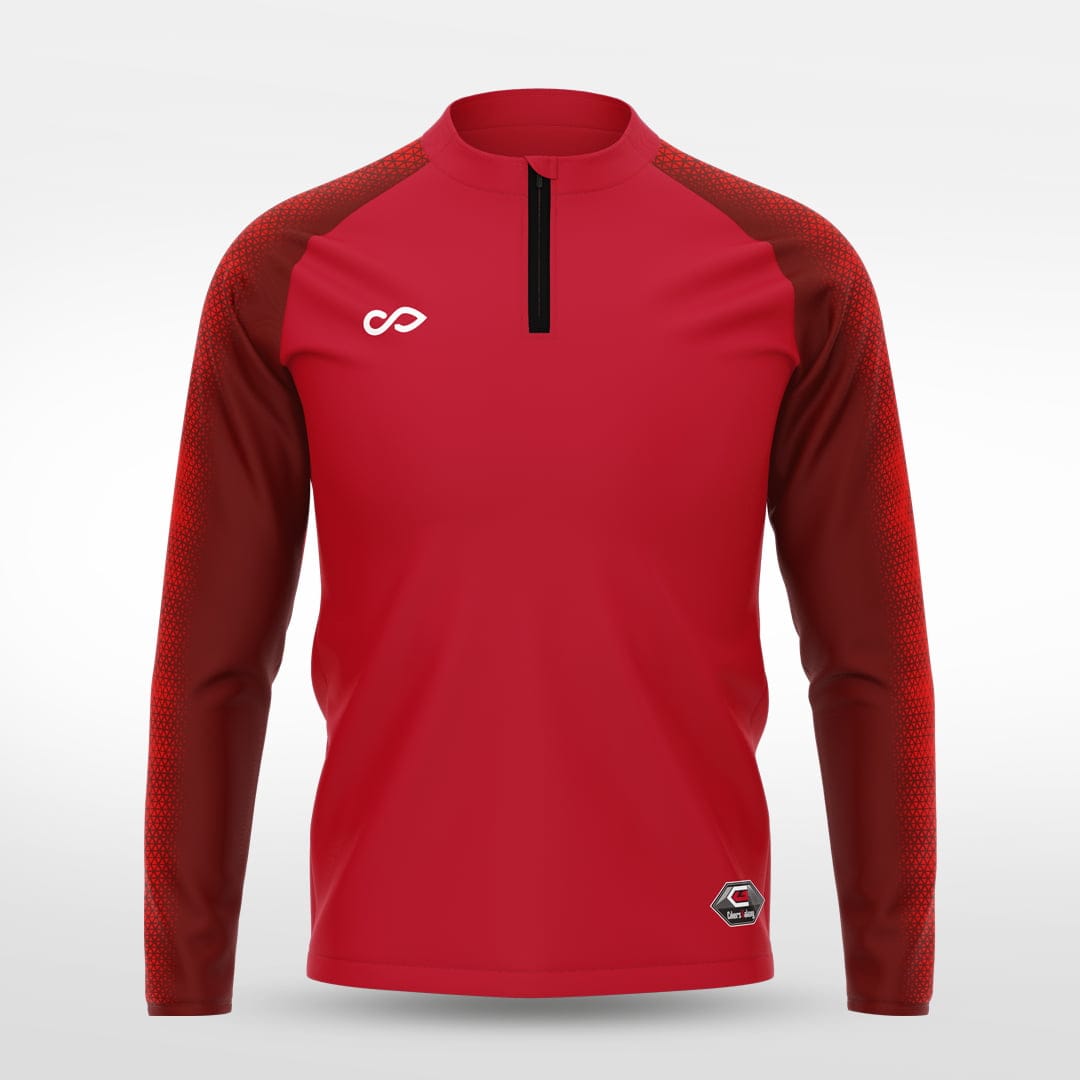 Cikers Sports Jackets Red / S Radiance - Customized Men's 1/4 Zip Jacket