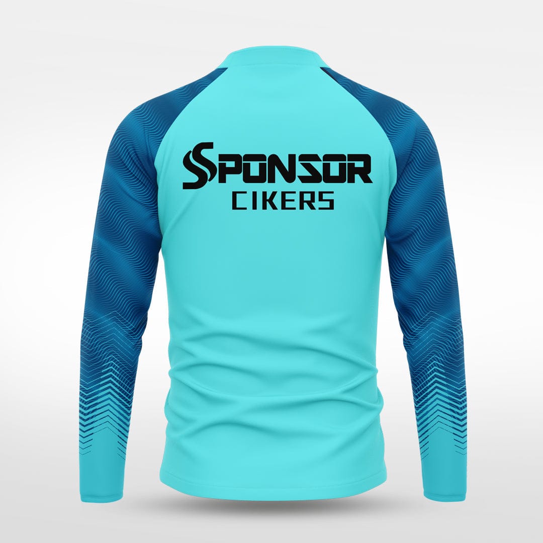 Cikers Sports Jackets Ripples of Time - Customized Kids 1/4 Zip Jacket