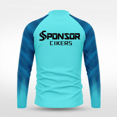 Cikers Sports Jackets Ripples of Time - Customized Kids 1/4 Zip Jacket