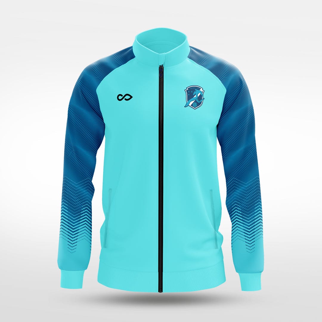 Cikers Sports Jackets Ripples of Time - Customized Kids Sublimated Full-Zip Jacket