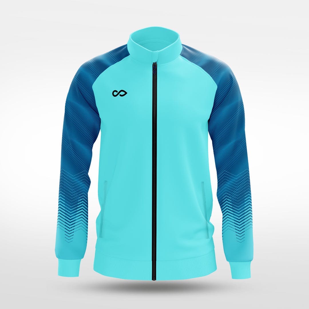 Cikers Sports Jackets Ripples of Time - Customized Kids Sublimated Full-Zip Jacket