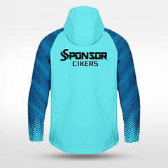 Cikers Sports Jackets Ripples of Time - Customized Kids Windbreaker