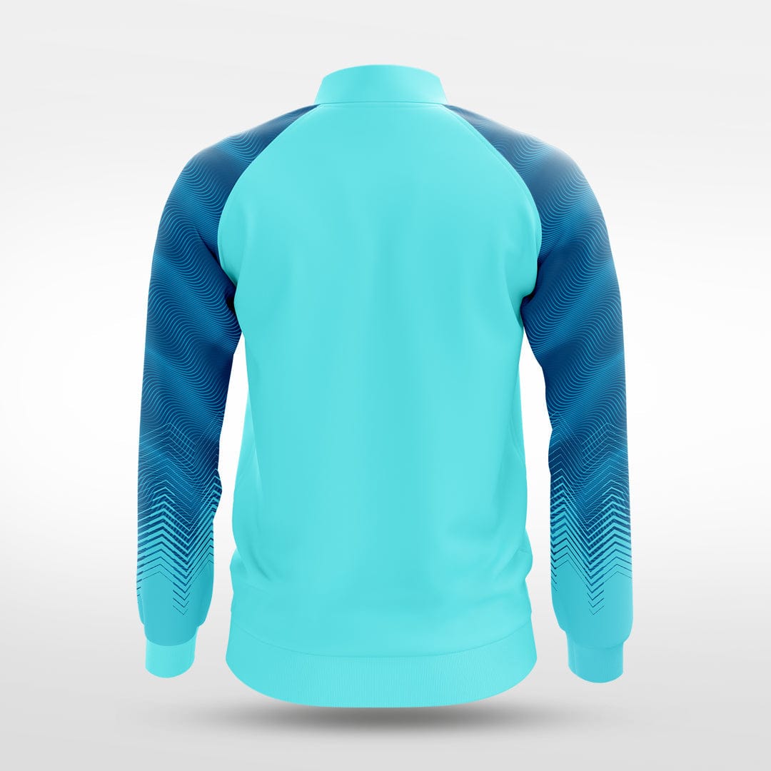 Cikers Sports Jackets Ripples of Time - Customized Men's Sublimated Full-Zip Jacket