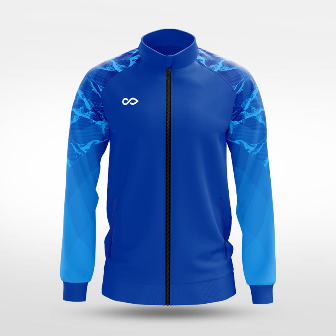 Cikers Sports Jackets Royal Blue / S Beautiful landscapes- Customized Men's Sublimated Full-Zip Jacket