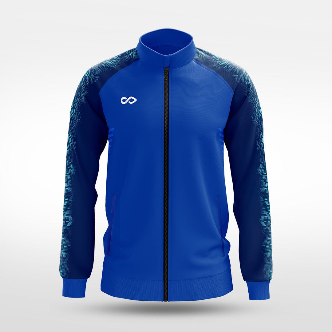 Cikers Sports Jackets Royal Blue / S Night Shadows - Customized Men's Sublimated Full-Zip Jacket