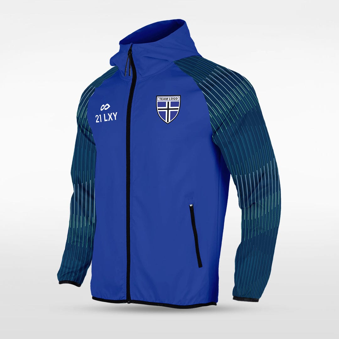 Cikers Sports Jackets Royal Blue / S Star Trails - Rash Jacket - AT242XFC3
