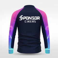 Cikers Sports Jackets Sparkling Starlight - Customized Men's 1/4 Zip Jacket