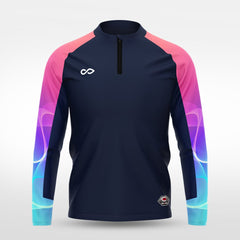 Cikers Sports Jackets Sparkling Starlight - Customized Men's 1/4 Zip Jacket