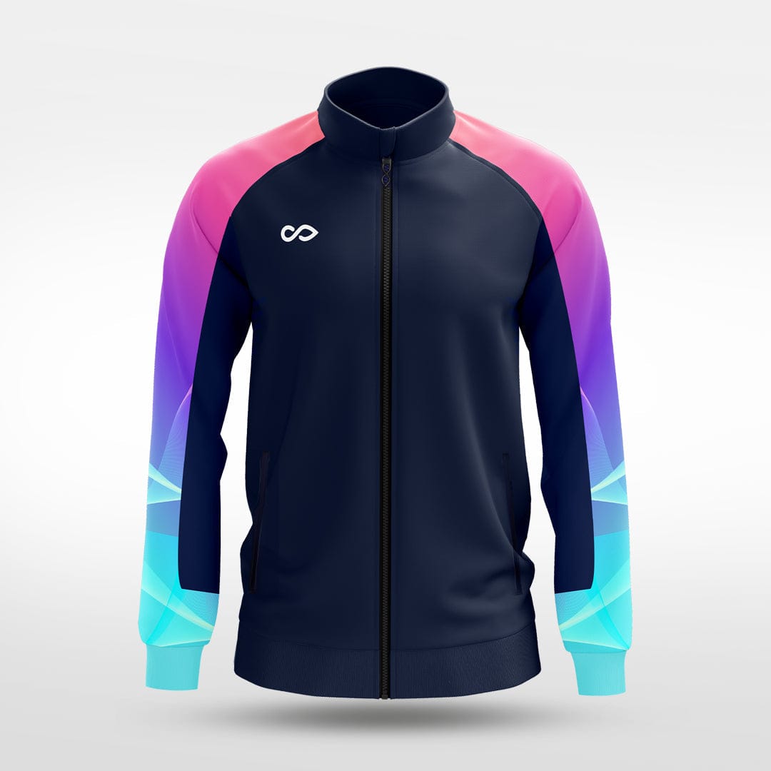 Cikers Sports Jackets Sparkling Starlight - Customized Men's Sublimated Full-Zip Jacket