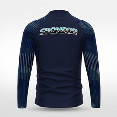 Cikers Sports Jackets Star Trails - Customized Men's 1/4 Zip Jacket