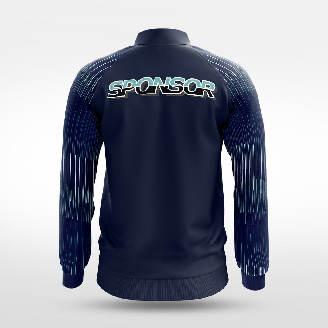 Cikers Sports Jackets Star Trails - Customized Men's Sublimated Full-Zip Jacket