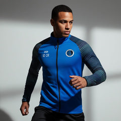 Cikers Sports Jackets Star Trails - Customized Men's Sublimated Full-Zip Jacket - AS413XFC3