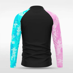 Cikers Sports Jackets Sun and Moon Shining Together - Customized Kids 1/4 Zip Jacket