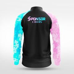 Cikers Sports Jackets Sun and Moon Shining Together - Customized Kids Sublimated Full-Zip Jacket