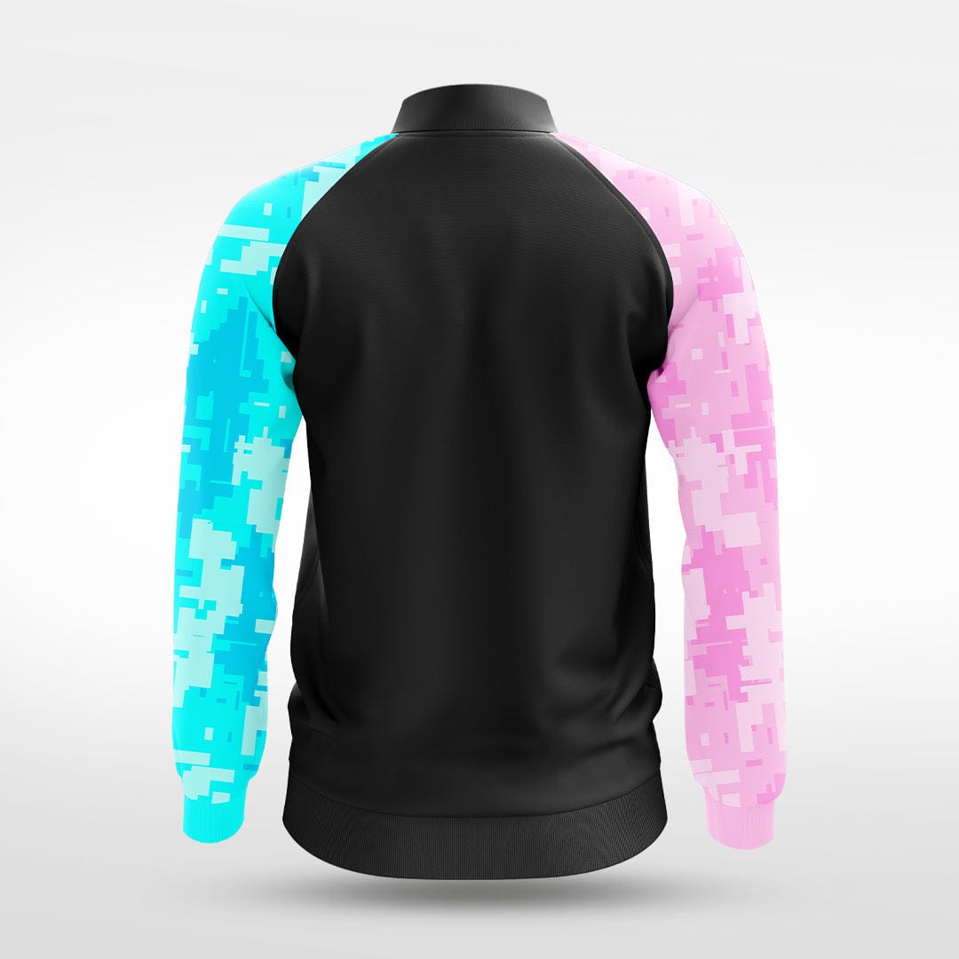 Cikers Sports Jackets Sun and Moon Shining Together - Customized Men's Sublimated Full-Zip Jacket