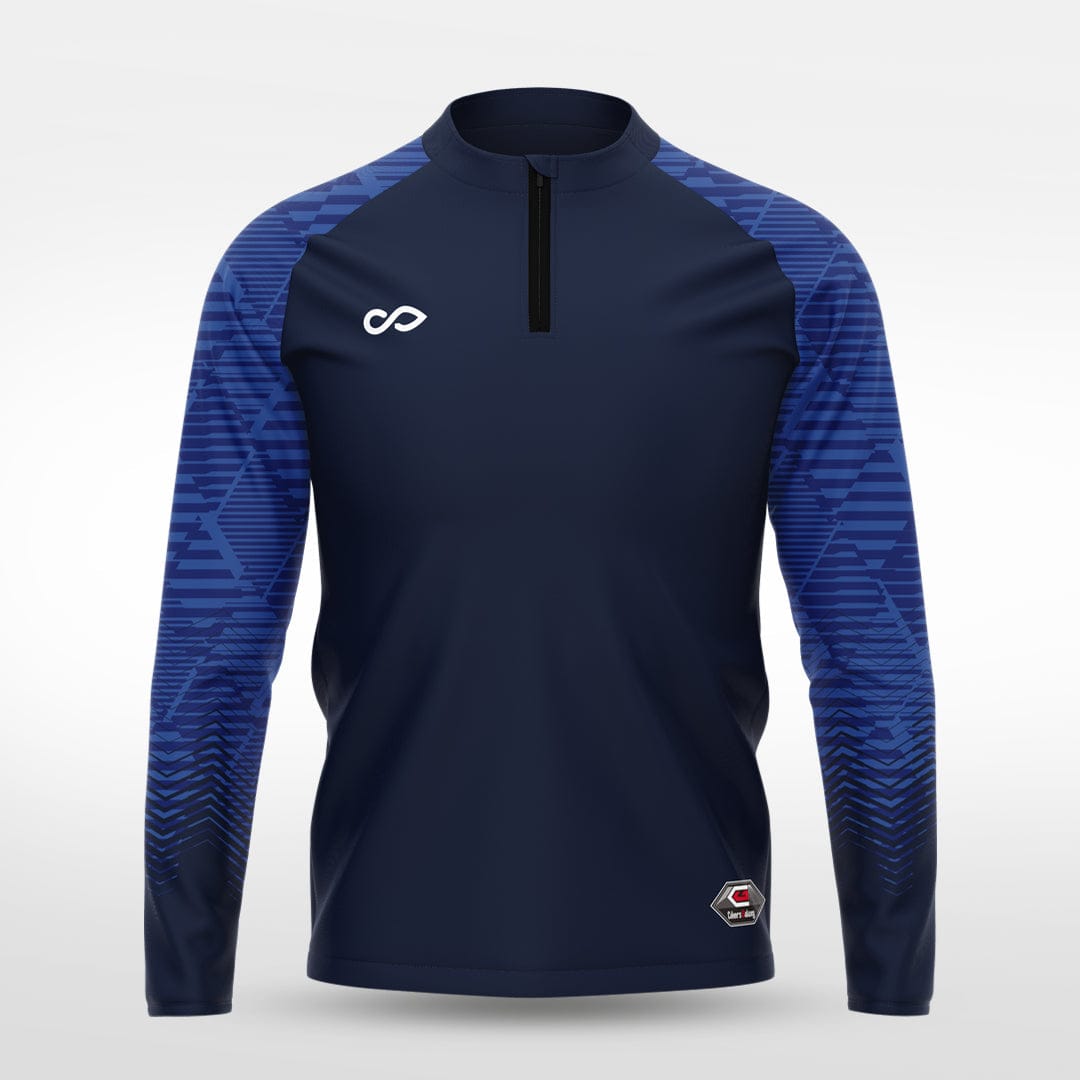 Cikers Sports Jackets Urban Forest - Customized Kids 1/4 Zip Jacket