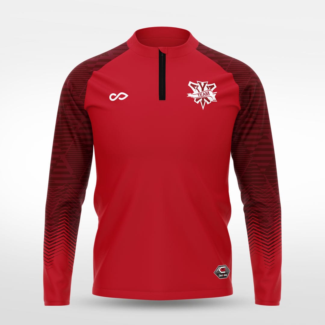 Cikers Sports Jackets Urban Forest - Customized Kids 1/4 Zip Jacket