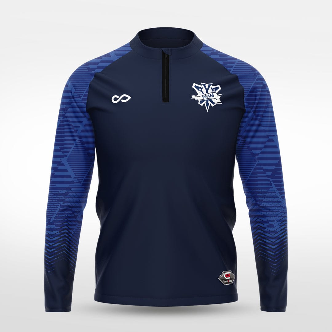 Cikers Sports Jackets Urban Forest - Customized Men's 1/4 Zip Jacket