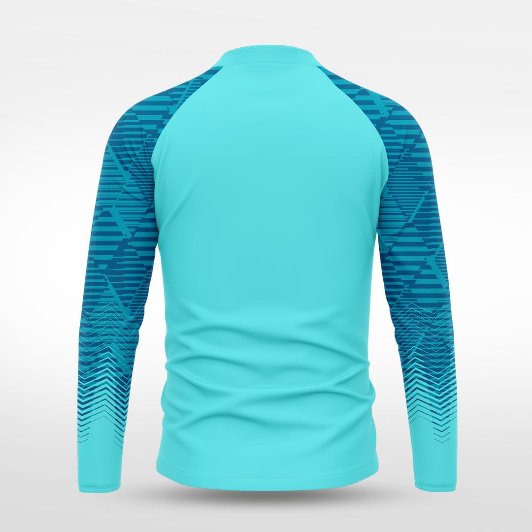 Cikers Sports Jackets Urban Forest - Customized Men's 1/4 Zip Jacket