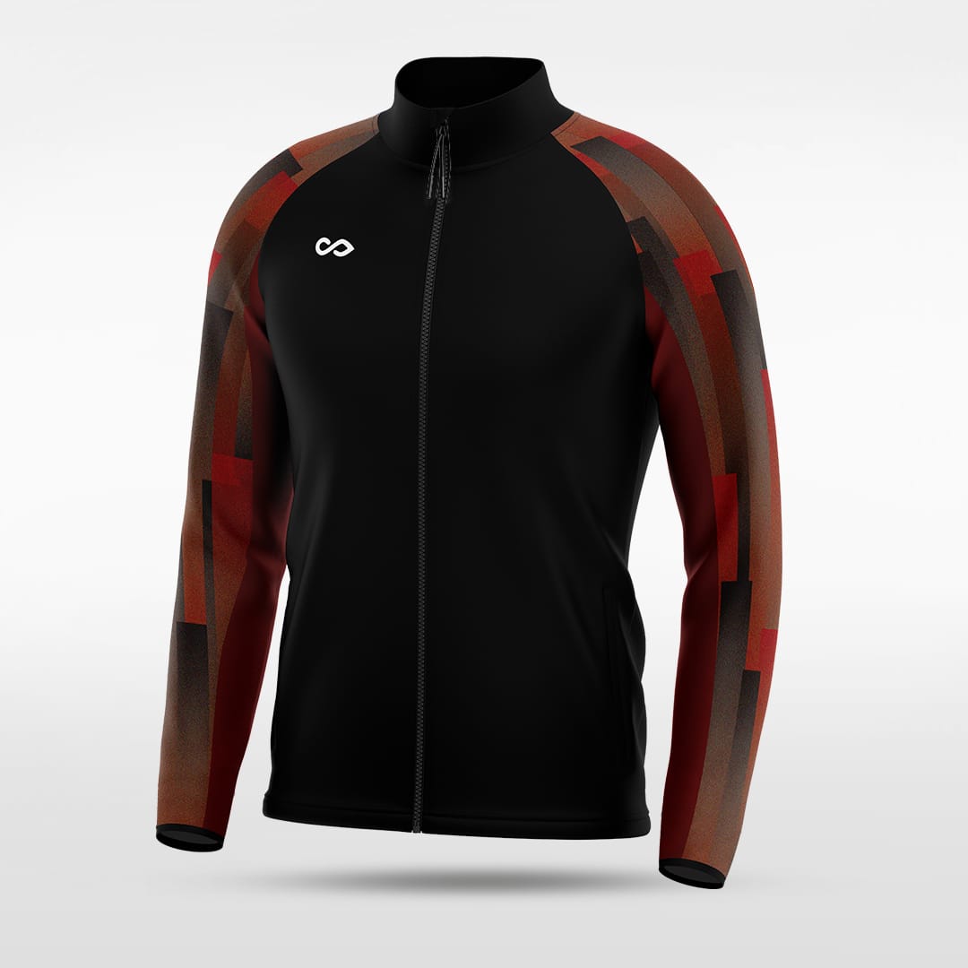 Cikers Sports Jackets Urban Forest - Customized Men's Sublimated Full-Zip Jacket - AS413XFB3