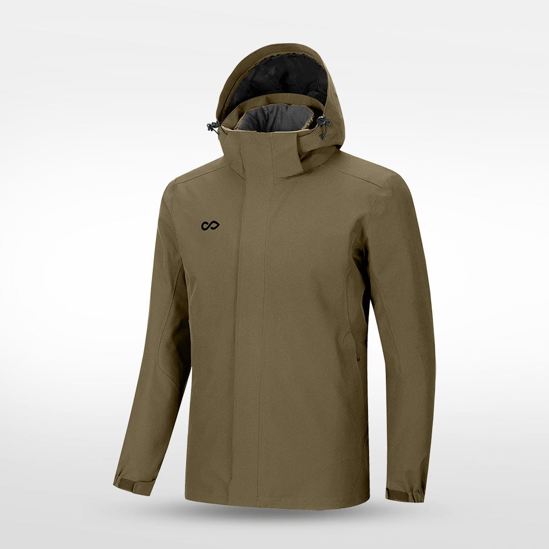 Cikers Sports Jackets Winter down jacket with detachable hood - Rash Jacket