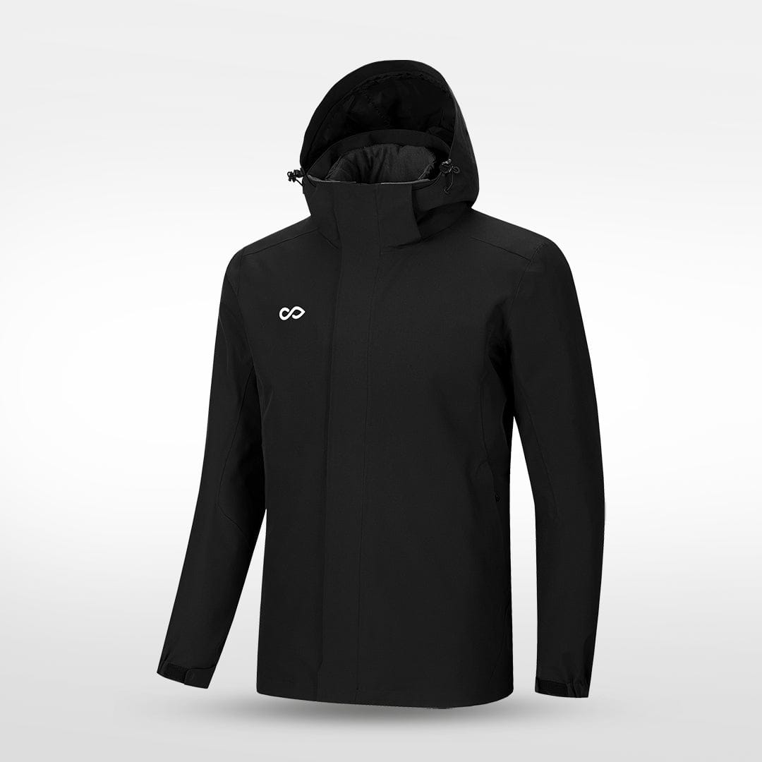 Cikers Sports Jackets Winter down jacket with detachable hood - Rash Jacket