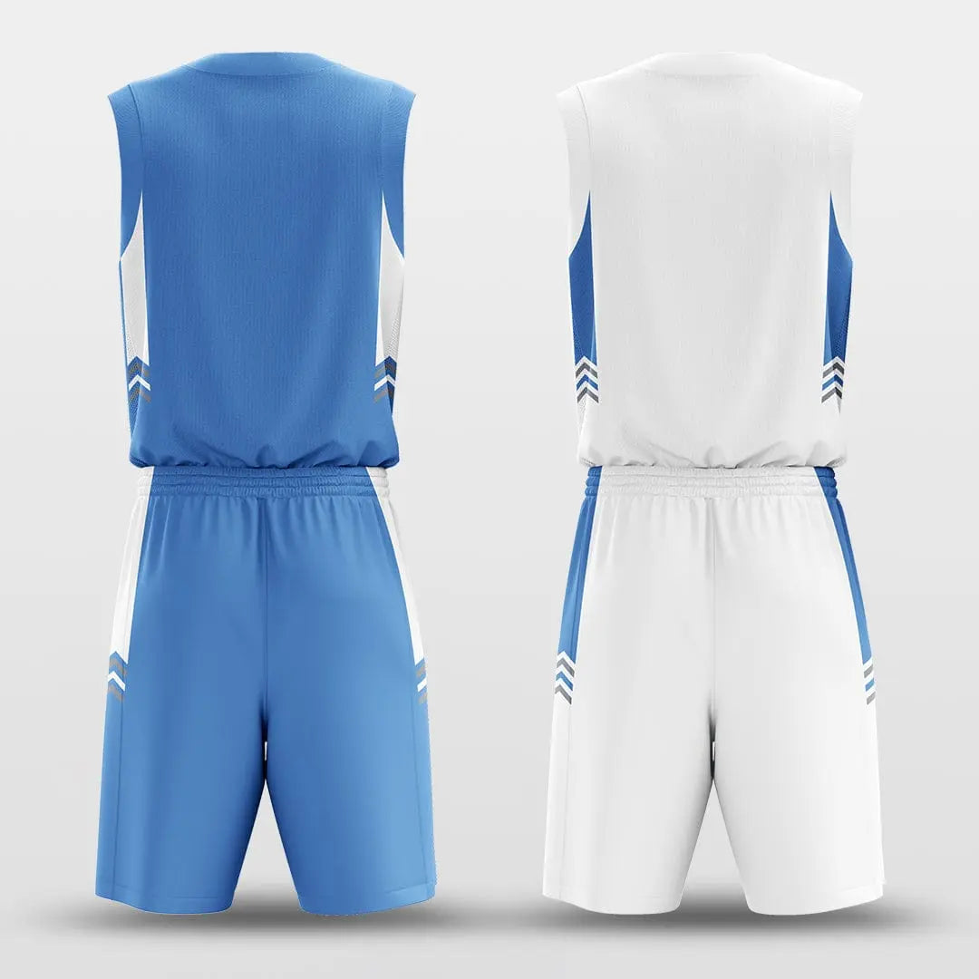 Cikers Sports Lake Water - Customized Reversible Sublimated Basketball Set