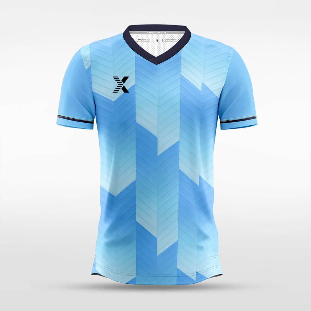 Cikers Sports Leaf Texture - Custom Soccer Jersey for Men Sublimation