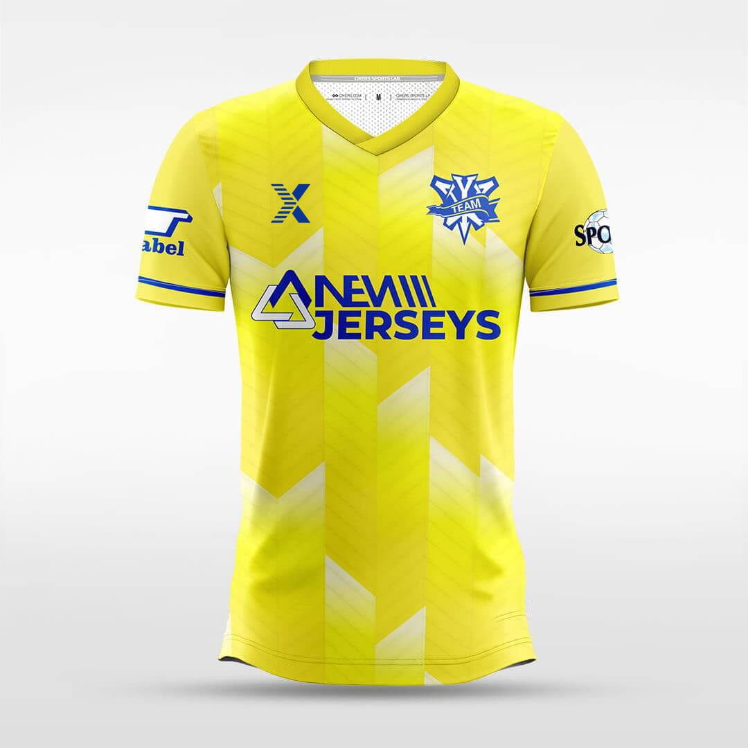 Cikers Sports Leaf Texture - Custom Soccer Jersey for Men Sublimation