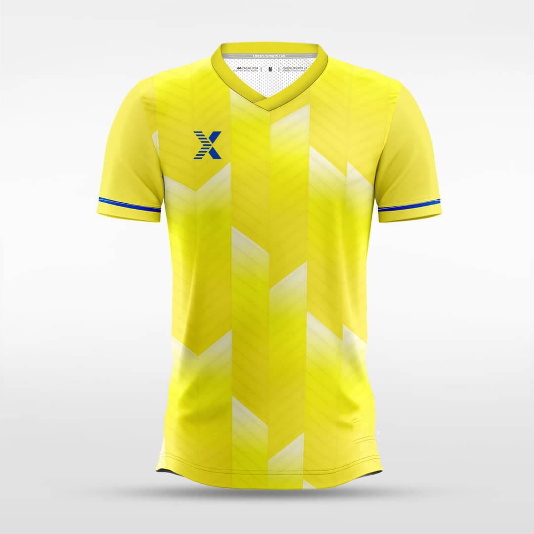 Cikers Sports Leaf Texture - Custom Soccer Jersey for Men Sublimation