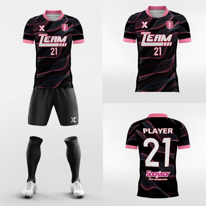 Cikers Sports Light and Shadow - Custom Sublimation Print Soccer Kits Short Sleeve