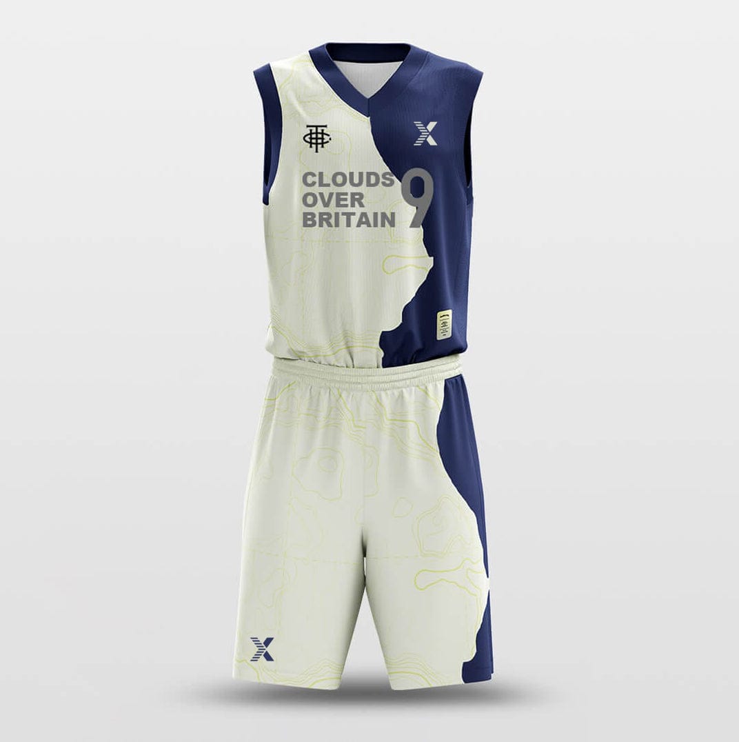 Cikers Sports Map - Custom Sublimated Basketball Jersey Set