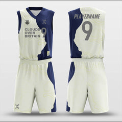 Cikers Sports Map - Custom Sublimated Basketball Jersey Set