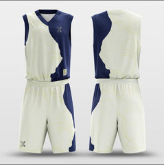 Cikers Sports Map - Custom Sublimated Basketball Jersey Set