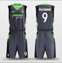 Cikers Sports Mecha - Custom Sublimated Basketball Jersey Set