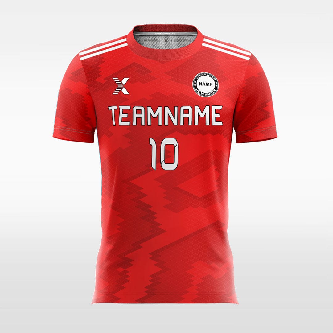 Cikers Sports Mosaic Camouflage - Customized Men's Sublimated Soccer Jersey