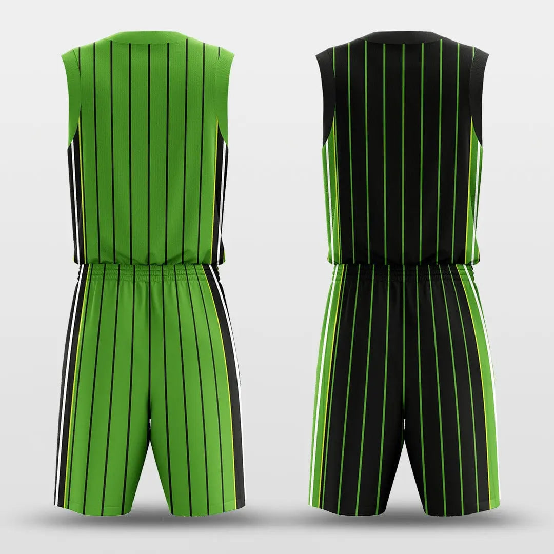 Cikers Sports Moss - Customized Reversible Sublimated Basketball Set