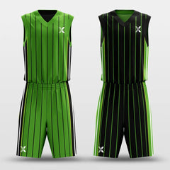 Cikers Sports Moss - Customized Reversible Sublimated Basketball Set