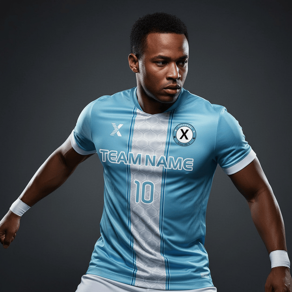 Cikers Sports Navy / S Apollo - Customized Men's Sublimated Soccer Jersey