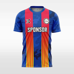 Cikers Sports Navy / S Crack - Custom Design Soccer Jersey for Men Sublimation
