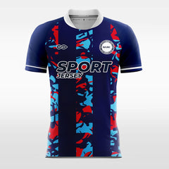 Cikers Sports Navy / S Mystery - Custom Soccer Jersey for Men Sublimation
