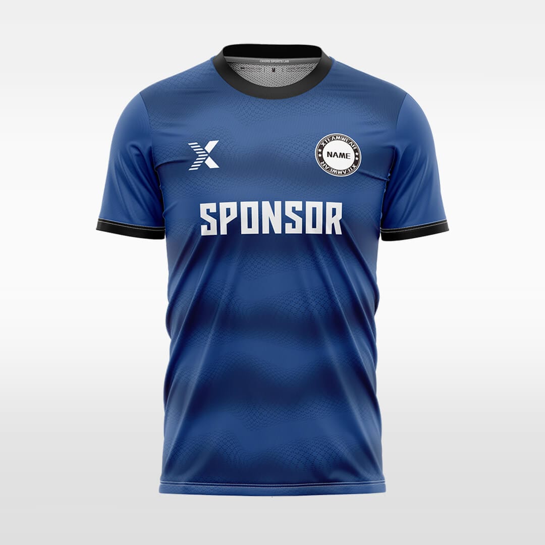 Cikers Sports Navy / S Ray 2 - Custom Design Soccer Jersey for Men Sublimation