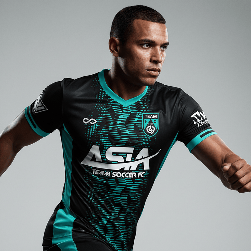 Cikers Sports Night Shadow- Custom Soccer Jersey for Men Sublimation - WS201GYVB3