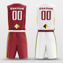 Cikers Sports Nuggets - Customized Reversible Sublimated Basketball Set
