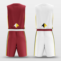 Cikers Sports Nuggets - Customized Reversible Sublimated Basketball Set