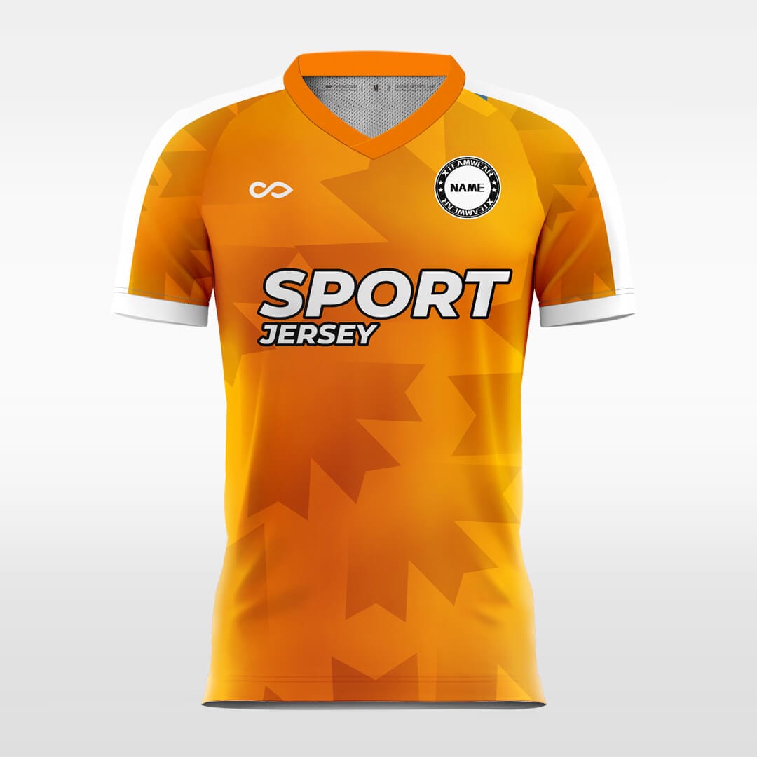 Cikers Sports Orange / S Maple - Custom Soccer Jersey for Men Sublimation FT060120S